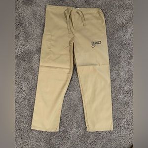 Scrubs, Medical Scrubs Bottoms, Tan, Small